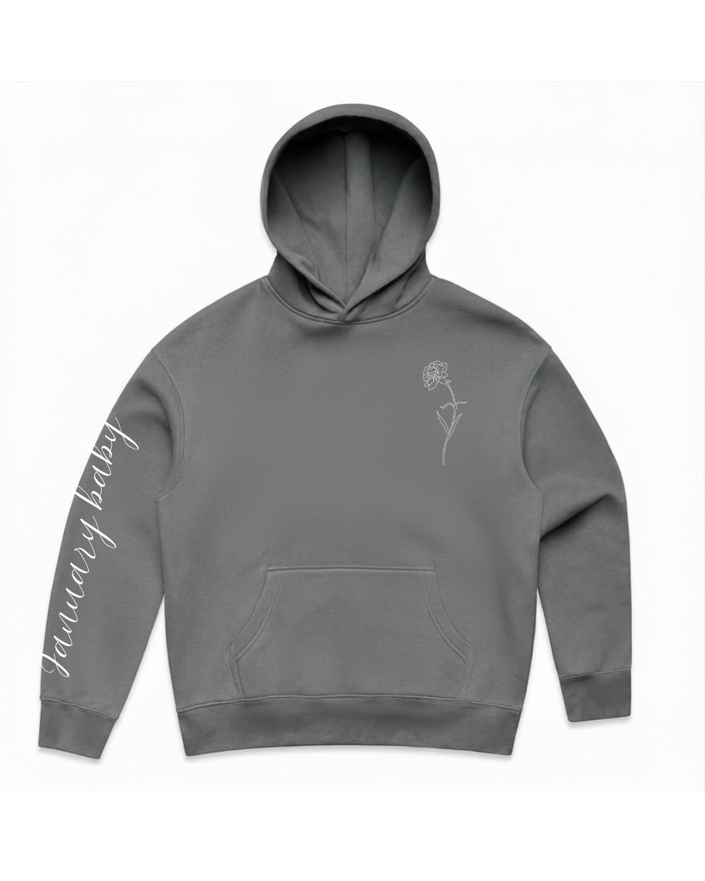 Birth Flower Hoodie