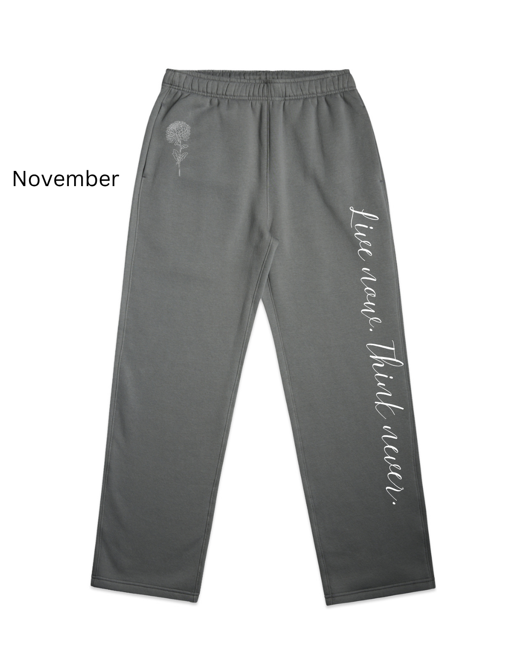 Birth Flower Track Pants